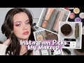 INSTAGRAM Picks My Makeup 🤎 | Julia Adams