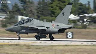 Athens Flying Week 2018 Italian Air Force Alenia Μ-346 Master Departure