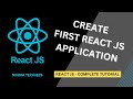 Create first React JS Application  | Environmental setup | React JS Full Tutorial