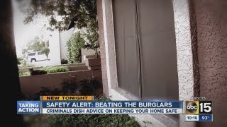 Home burglars talk about how they choose targets
