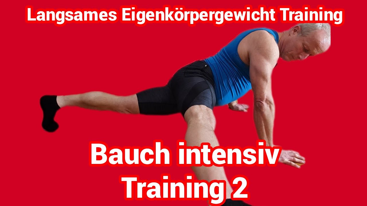 Bauchmuskeltraining Intensiv 2 - YouTube