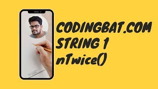 17 Codingbat | String 1 | nTwice| Java coding practice | UiBrains | by Naveen Saggam