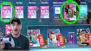 12 DAYS OF GIVING: DAY 9 - HOW TO GET FREE RUBY CARMELO ANTHONY + MORE FREE DIAMOND CARDS! (NBA2K21)
