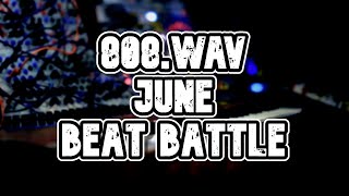 808.wav June Beat Battle w/ Freddy Konfeddy, Ninetynine (1.9.9.9), Trapbonzai, and Re_V