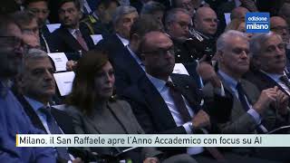 Milano, il San Raffaele apre l’Anno Accademico con focus su AI e medicina