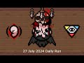 The Binding of Isaac Daily Run 27 July 2024