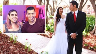 Reacting To Our Wedding Video...7 Years Later