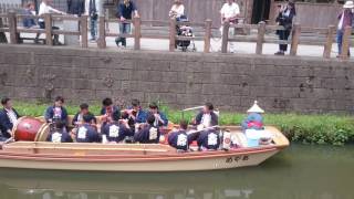 H29/05/07 「踊り下座」分内野下座連 舟下座  @香取市佐原小野川