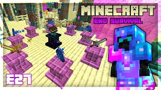 Fully Enchanted Crystalite Armor! | Minecraft End Survival - E27