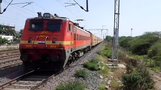 19567/ Tuticorin - Okha Vivek Express With BZA WAP-4 || ICF Coach Sound