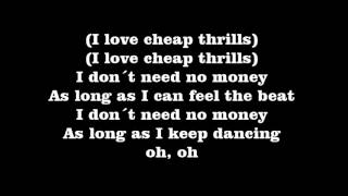 Sia - Cheap Thrills Lyrics