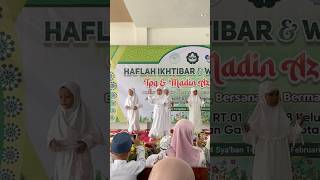 DEG DEG AN TAMPIL DI IMTIHAN #viralvideo #sekolah #mydayinmylife #kegiatandirumahaja #trending