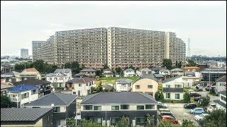 【多摩都市モノレール線】立川北～高幡不動間、左側車窓  Tachikawa-kita  Takahatafudo