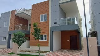 Duplex Villa For Sale East Face 180 Sq yard Praneeth Pranav Knight Woods Gated community Beeramguda