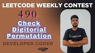 Check Digitorial Permutation | LeetCode 3848 | Weekly Contest 490 | Java | Developer Coder