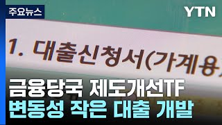 금융당국, 변동성 작은 대출상품 개발...금리 조정 감독 강화 / YTN