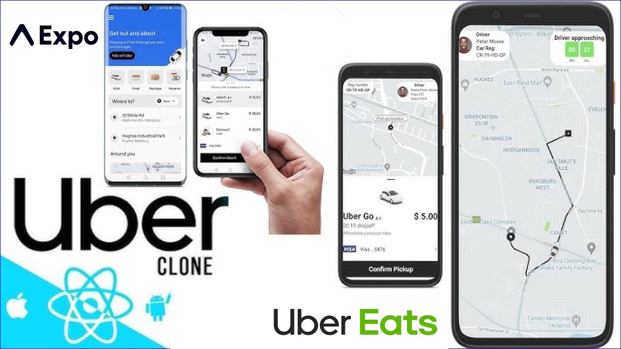 Clone And Setup An Uber Clone App In React Native Step By Step