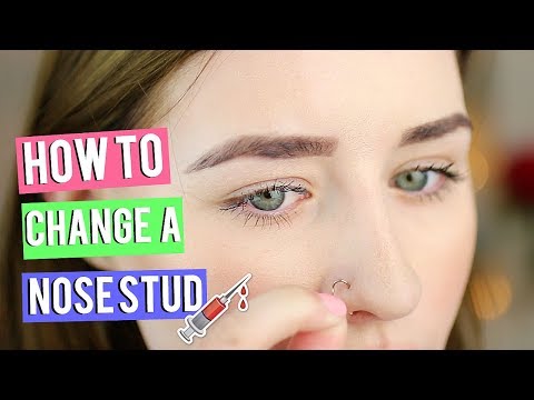How To Put In & Take Out A Nose Stud How To Put In & Take Out A Nose Stud