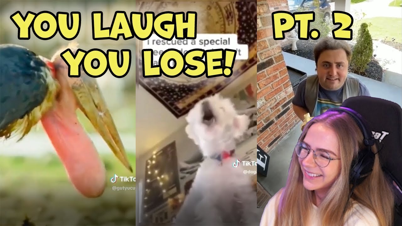 YOU LAUGH YOU LOSE CHALLENGE PT. 2 - YouTube