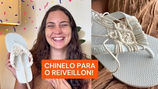 Customize o seu Chinelo para usar no REVEILLON!!