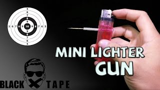 How To Make a Lighter Pocket Pistol - Mini Lighter Gun
