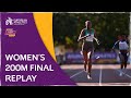 ADELEKE ACES Women's 200m Final - European U20 Championships Tallinn 2021