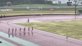 22長野県春季大会女子100決勝