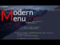 Modern menu hover effect using HTML, CSS and JS | Speed Code