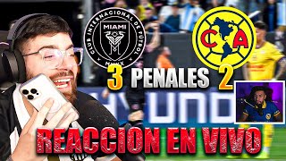 🔥 ¡LA COBRA REACCIONA A LA EMOCIONANTE TANDA DE PENALES | INTER MIAMI VS AMERICA