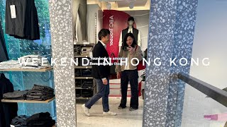 [HK Vlog] Weekend in Hong Kong • running • yummy ramen • vintage Chanel unboxing • family dinner