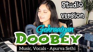 Doobey| Gehraiyaan Song | Lyrics | Audio | Dubey | gehraiyaan tittle track | Cover | Status |