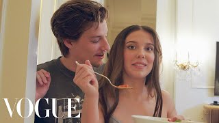 Millie Bobby Brown Gets Ready for the "Damsel" Premiere | Vogue