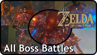 The Legend of Zelda: Breath of the Wild (Switch) - All Boss Battles