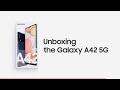 Galaxy A42 5G: Offical Unboxing:By Samsung