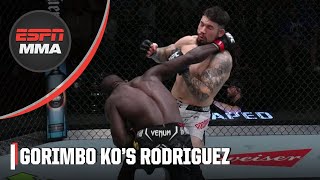 Themba Gorimbo wins by FIRST-ROUND KNOCKOUT at #UFCVegas85 | ESPN MMA