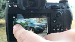 Pentax K-3 III: Touch AF Test in Video Mode