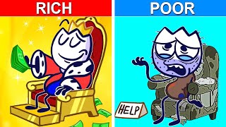 RICH VS POOR 💎 Poor Max Becomes a Millionaire 💎 The Incredible Max and Puppy dog