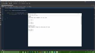 Java Programming Tutorial 36: Bubble Sort and Swapping