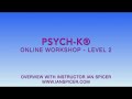 PSYCH-K Online Workshop Level 2 Overview with Instructor Ian Spicer