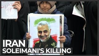 Iranians mourn Soleimani's killing