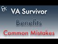 VA Survivor Benefits Claims: Common Mistakes Dependents Make