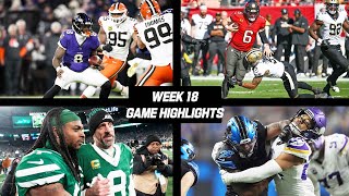 Every Week 18 Game Highlight!