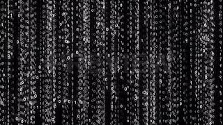 Binary Rain Stock Motion Graphics
