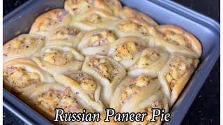 Russian Paneer Pie | Paneer Pie Recipe