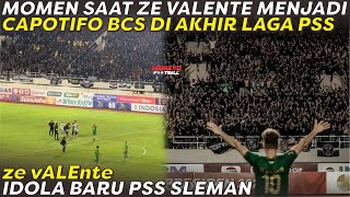 LANGSUNG JATUH CINTA DAN DICINTAI SLEMAN FANS 🔥 MOMEN SAAT ZE VALENTE MENJADI CAPOTIFO BCS 🔥