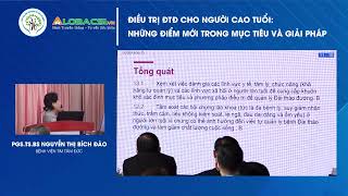 Điều trị đái tháo đường cho người cao tuổi: Những điểm mới trong mục tiêu và giải pháp