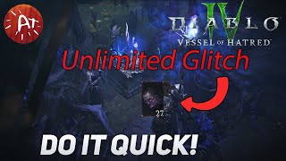 Diablo 4 Vessel Of Hatred - BROKEN Infinite Fugitive Head GLITCH