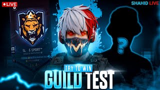 🛑{LIVE} GUILD TEST😲FOR NEW LEGEND OF SL EMPIRE 😎1V1,1V4🔥#nonstopgaming​#classyfreefire​