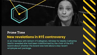 Media Minister Catherine Martin reveals new RTÉ concerns | Prime Time