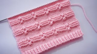 Beautiful Knitting Stitch Pattern For Babies/Ladies/Gents Sweater